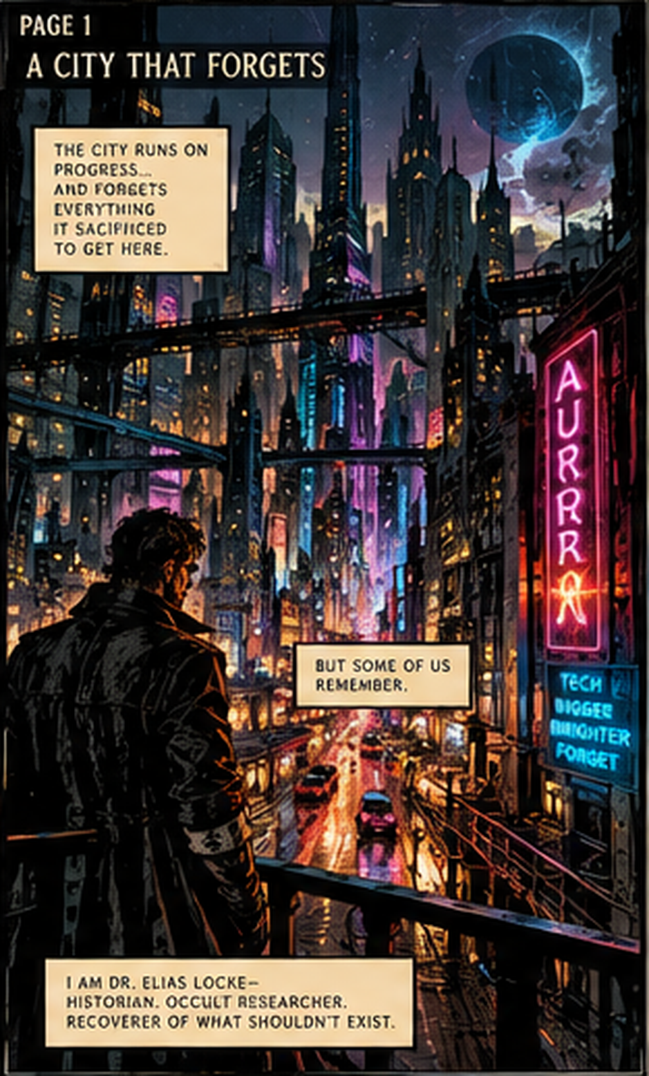 Page 1 — A City That Forgets